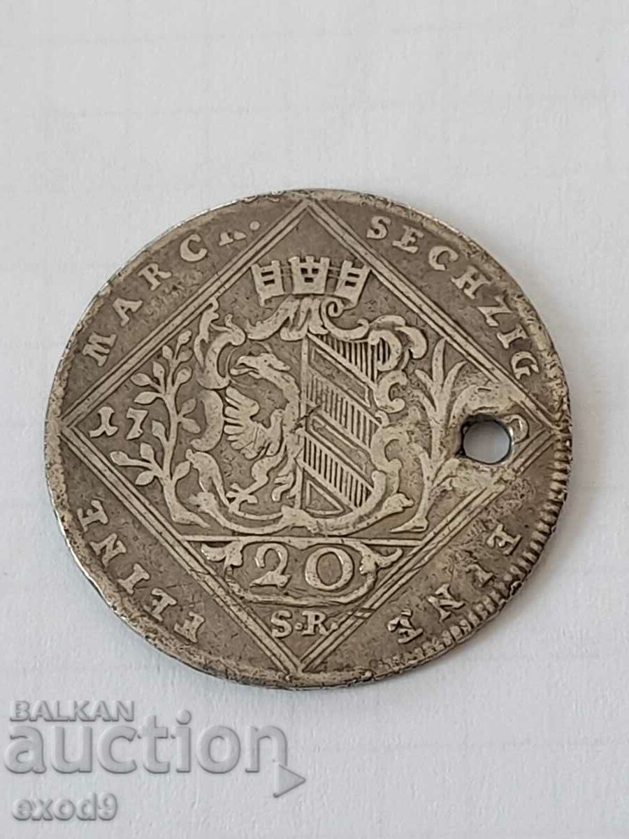 Сребро 20 Кройцера 1770 / Австро-Унгария