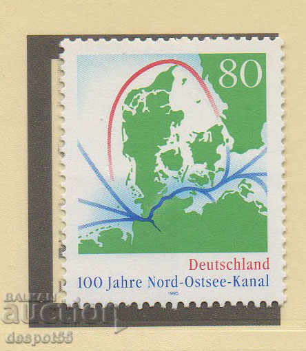 1995. Germany. 100th Anniversary of the Keeler Canal.