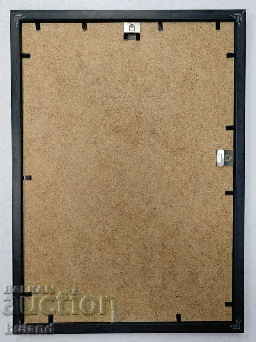 High quality Portrait of Gotse Delchev in a VMRO VMRO Frame with price 24.99 BGN | € 12.78 High quality Portrait of Gotse Delchev in a VMRO VMRO Frame with price 24.99 BGN | € 12.78