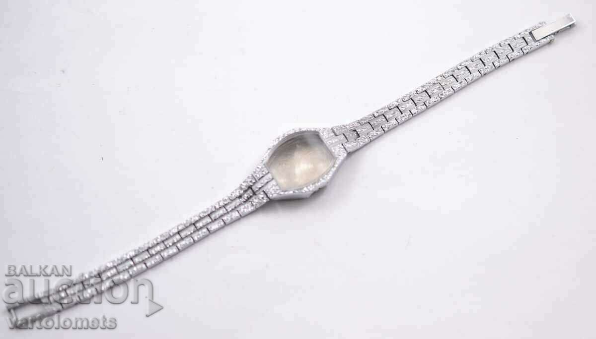 Case and chain Russian USSR women's watch - unused