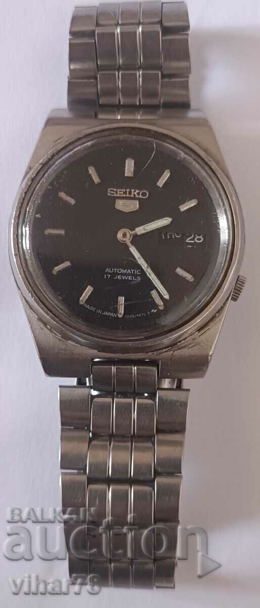 Ceas automat pentru bărbați Seiko - Nu funcționează pentru reparație