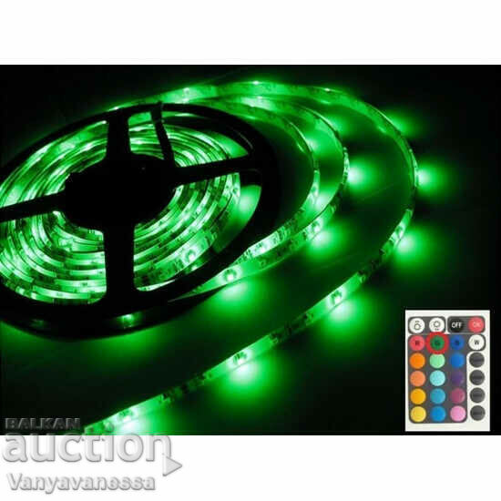 Auction Promo 3 pcs. LED STRIP 5 m. with colored lights and remote control Auction Promo 3 pcs. LED STRIP 5 m. with colored lights and remote control