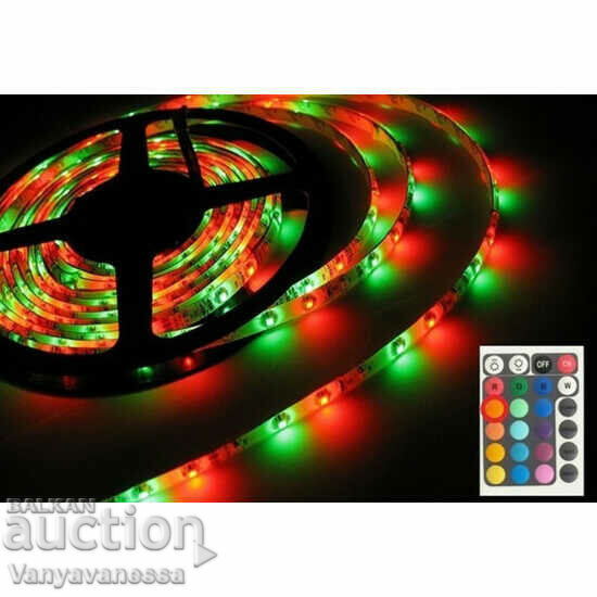 Delivery of Promo 3 pcs. LED STRIP 5 m. with colored lights and remote control Delivery of Promo 3 pcs. LED STRIP 5 m. with colored lights and remote control