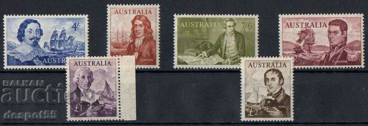 1963. Australia. Famous Mariners RR. Certif. RAYBAUDI