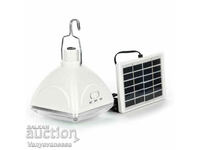 LED Camping hanging lamp with solar panel