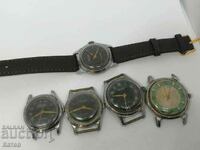 USSR lot rare wristwatches 6 pieces
