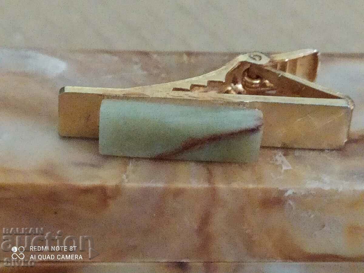 Onyx tie pin Onyx tie pin