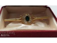 Ac de cravată "Camelot" pietre aurite