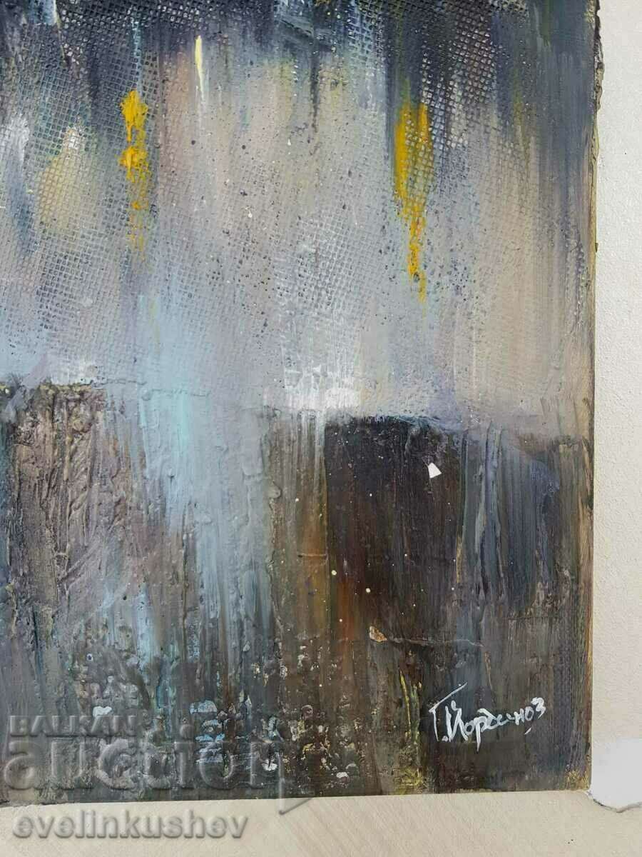 Delivery of Oil painting "In lights and reflections" Georgi Yordanov Delivery of Oil painting "In lights and reflections" Georgi Yordanov