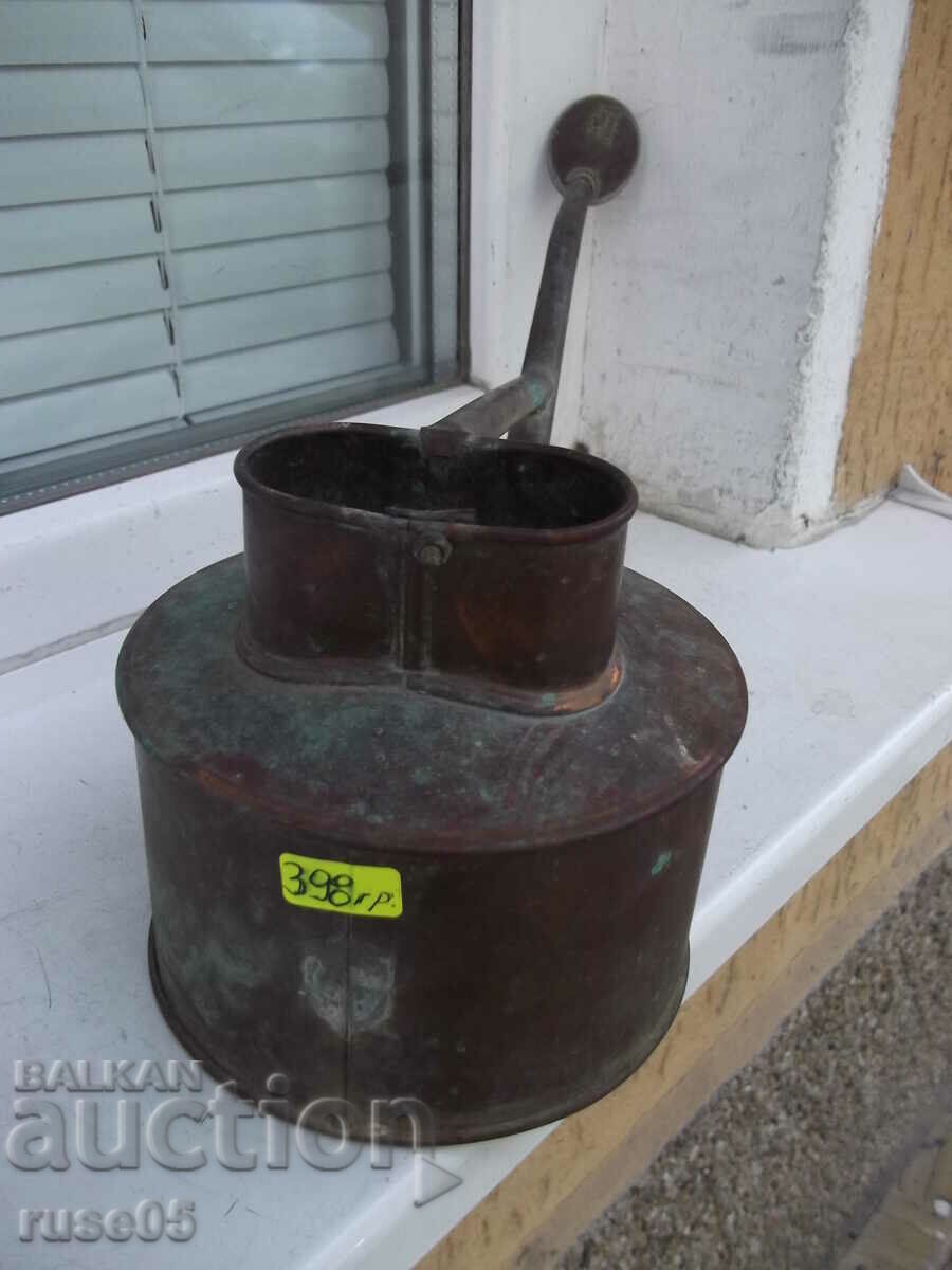 Old copper watering can - 7 Old copper watering can - 7
