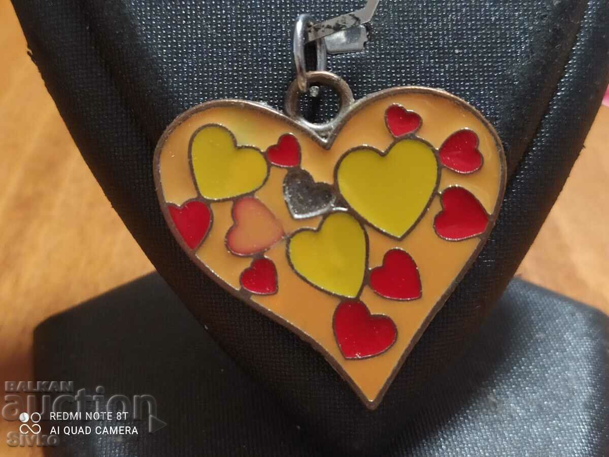 Metal Heart Pendant
