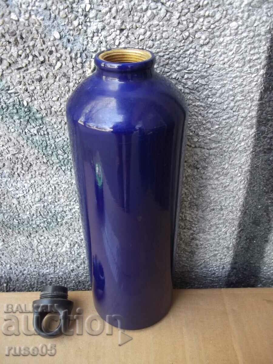 Livrarea Sticla din aluminiu cu capac roata