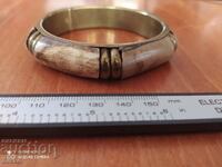Bronze bone bracelet