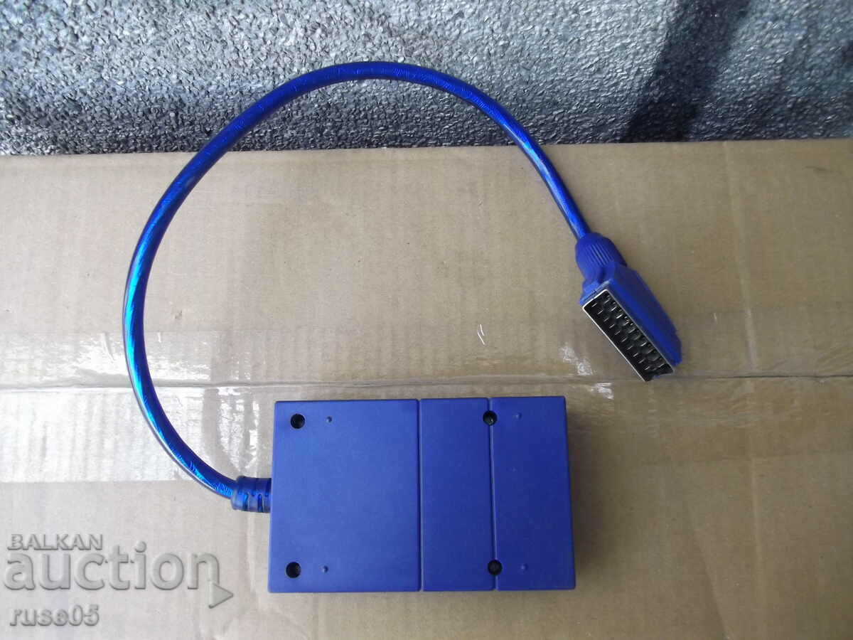 Auction Scartbook cable with a splitter of three sockets new Auction Scartbook cable with a splitter of three sockets new