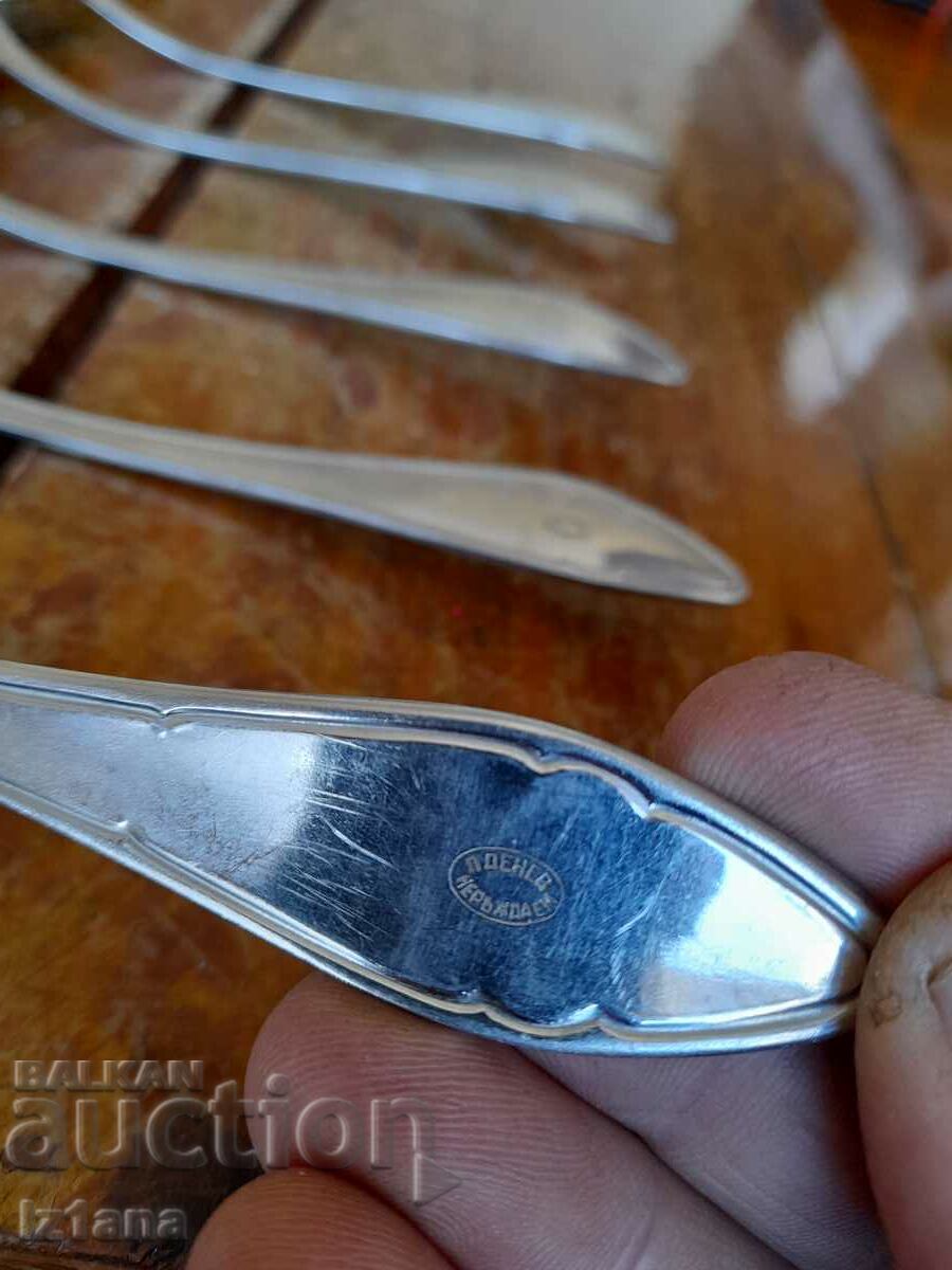 Old spoon, P. Denev spoons - 6 Old spoon, P. Denev spoons - 6