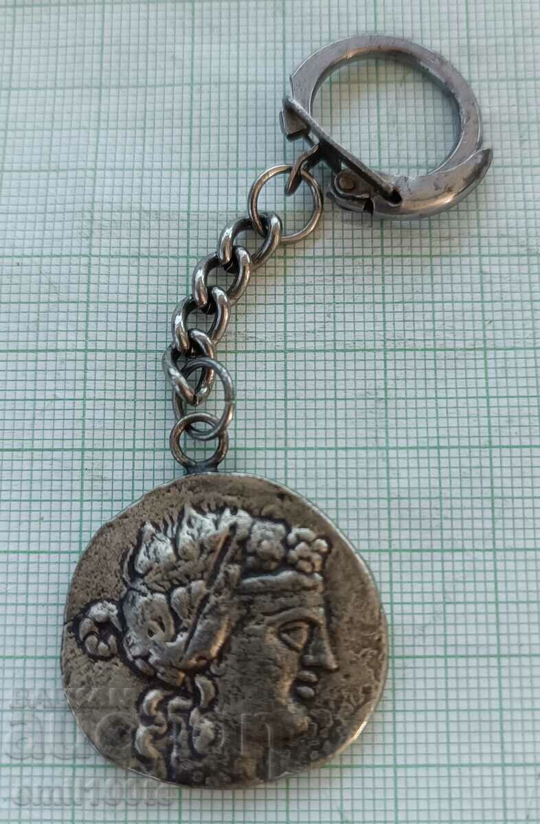 Keychain Ancient Macedonian coin