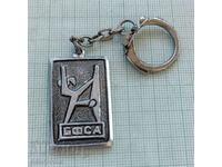 Breloc BFSA Federația bulgară de acrobație sportivă