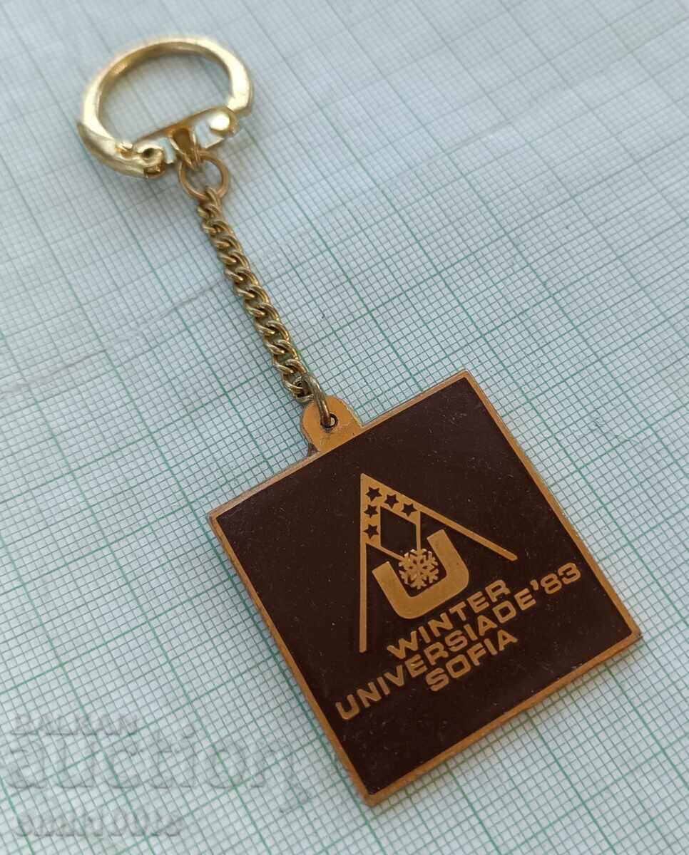 Key ring Winter Universiade Sofia 83 with price 3.00 BGN | € 1.53