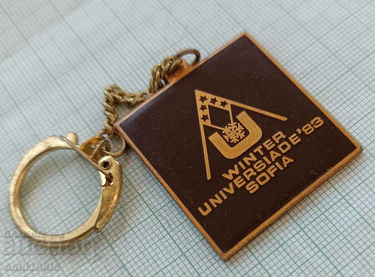 Delivery of Key ring Winter Universiade Sofia 83