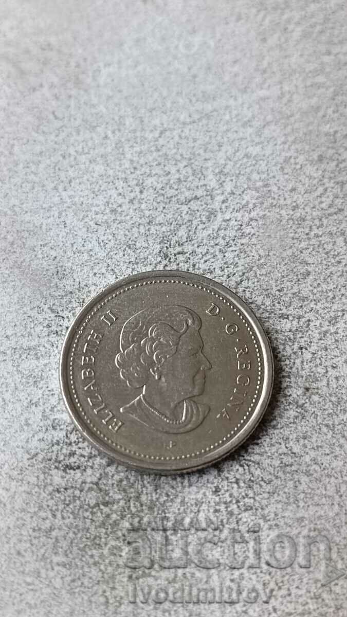 Canada 25 cents 2006 P with price 0.85 BGN | € 0.43 Canada 25 cents 2006 P with price 0.85 BGN | € 0.43