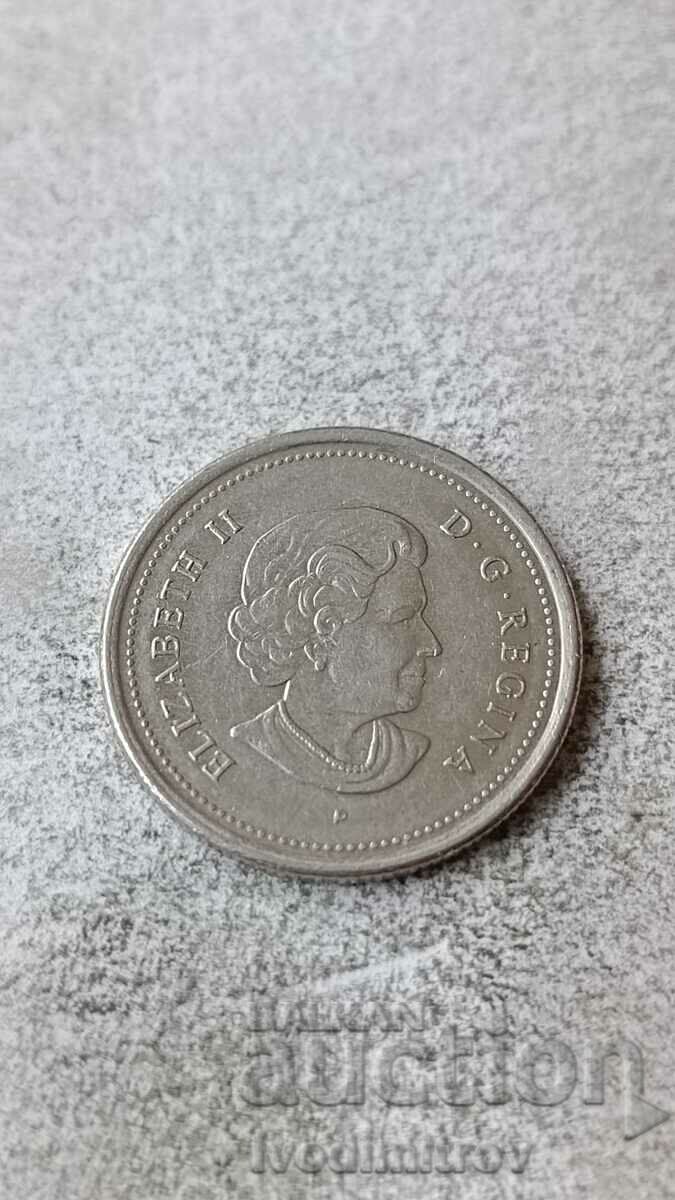 Canada 25 cents 2006 P with price 0.85 BGN | € 0.43 Canada 25 cents 2006 P with price 0.85 BGN | € 0.43