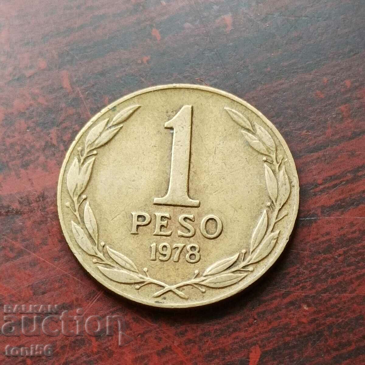 Χιλή 1 πέσο 1978
