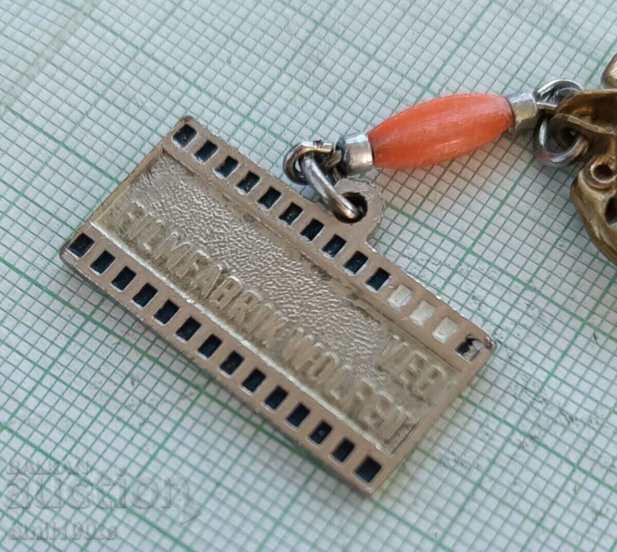 Keychain Photographic materials ORWO film - 5 Keychain Photographic materials ORWO film - 5