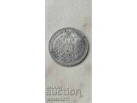 10 кройцера 1870