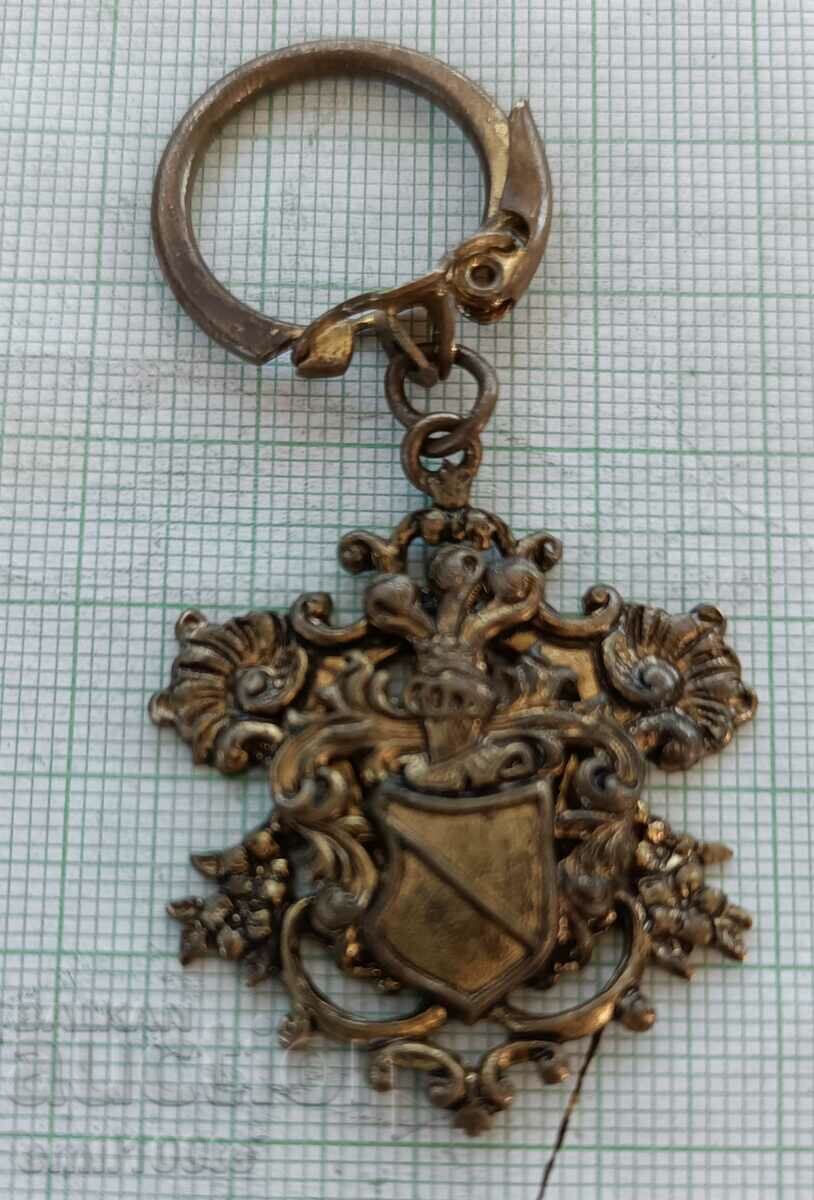 Heraldry coat of arms keychain