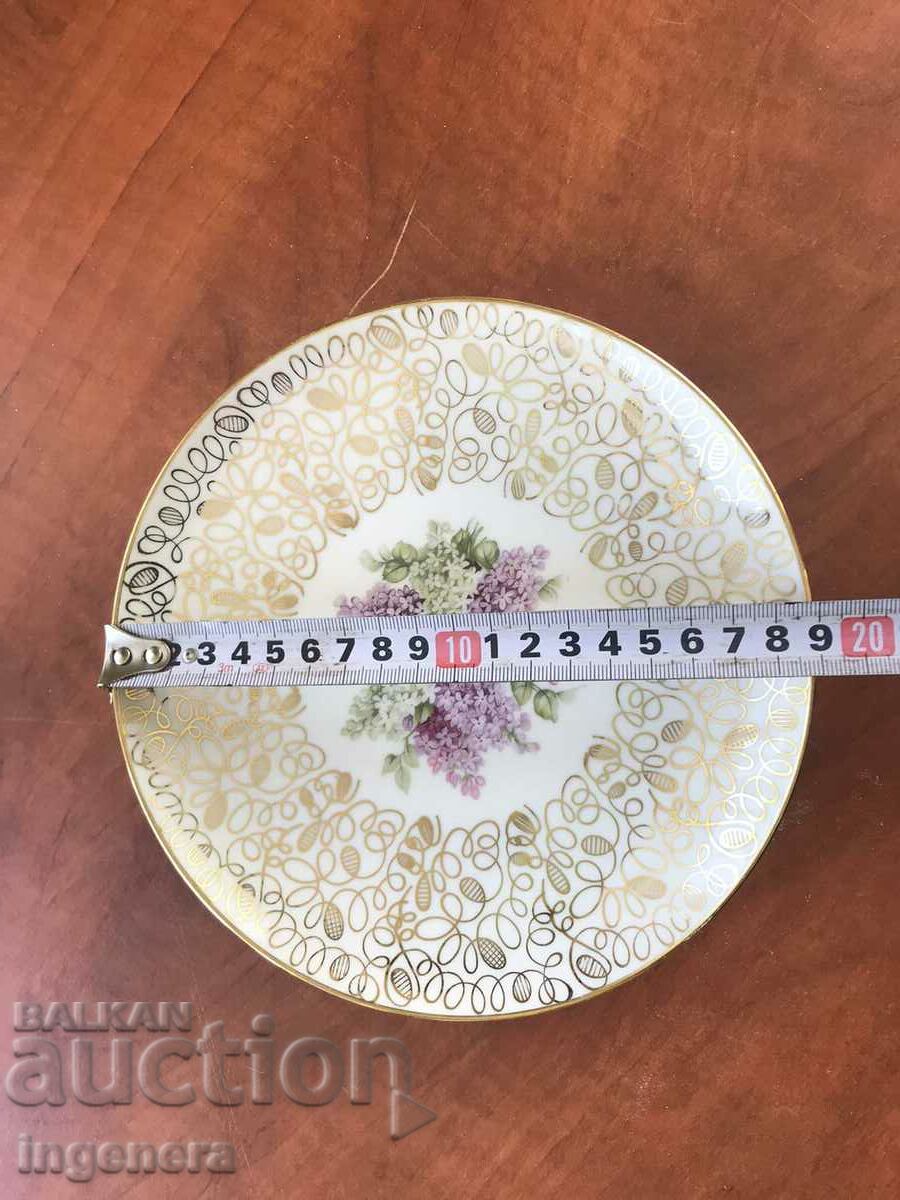 PORCELAIN PLATE BAVARIAN PORCELAIN GERMANY - 5 PORCELAIN PLATE BAVARIAN PORCELAIN GERMANY - 5