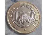 1 lira lira Turkey 2020 Hagia Sophia