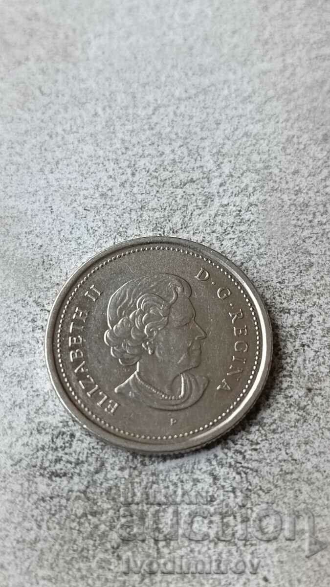 Canada 25 cents 2006 P with price 0.85 BGN | € 0.43 Canada 25 cents 2006 P with price 0.85 BGN | € 0.43