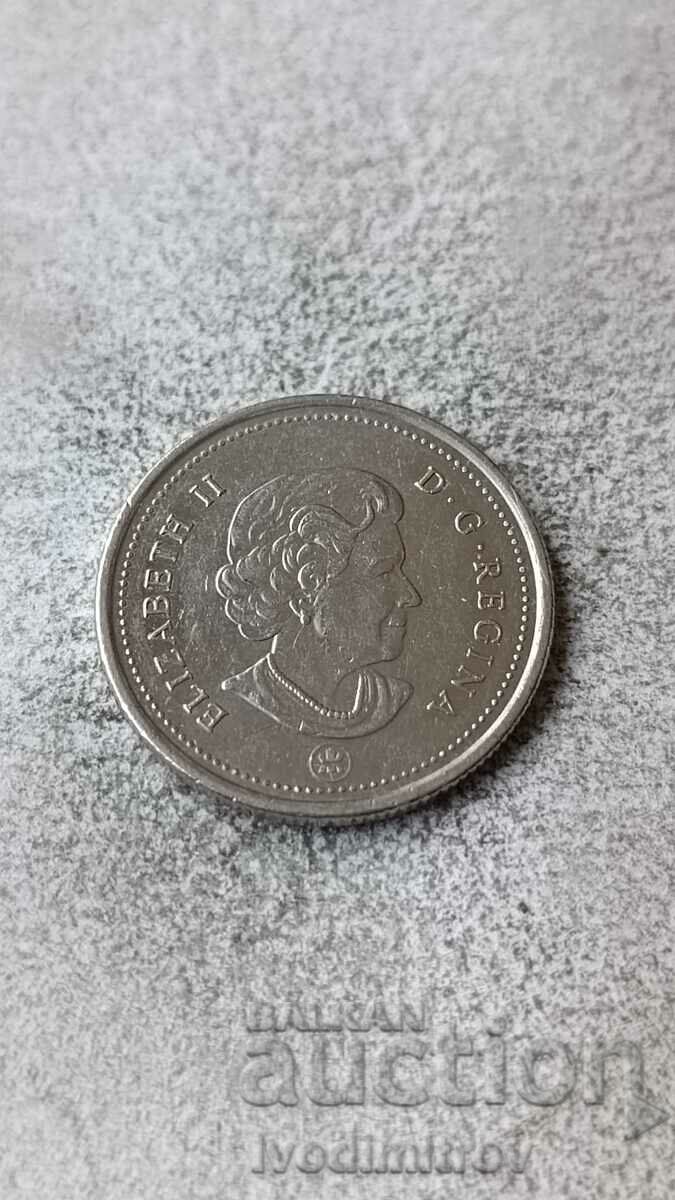 Canada 25 cents 2011 with price 1.85 BGN | € 0.95 Canada 25 cents 2011 with price 1.85 BGN | € 0.95