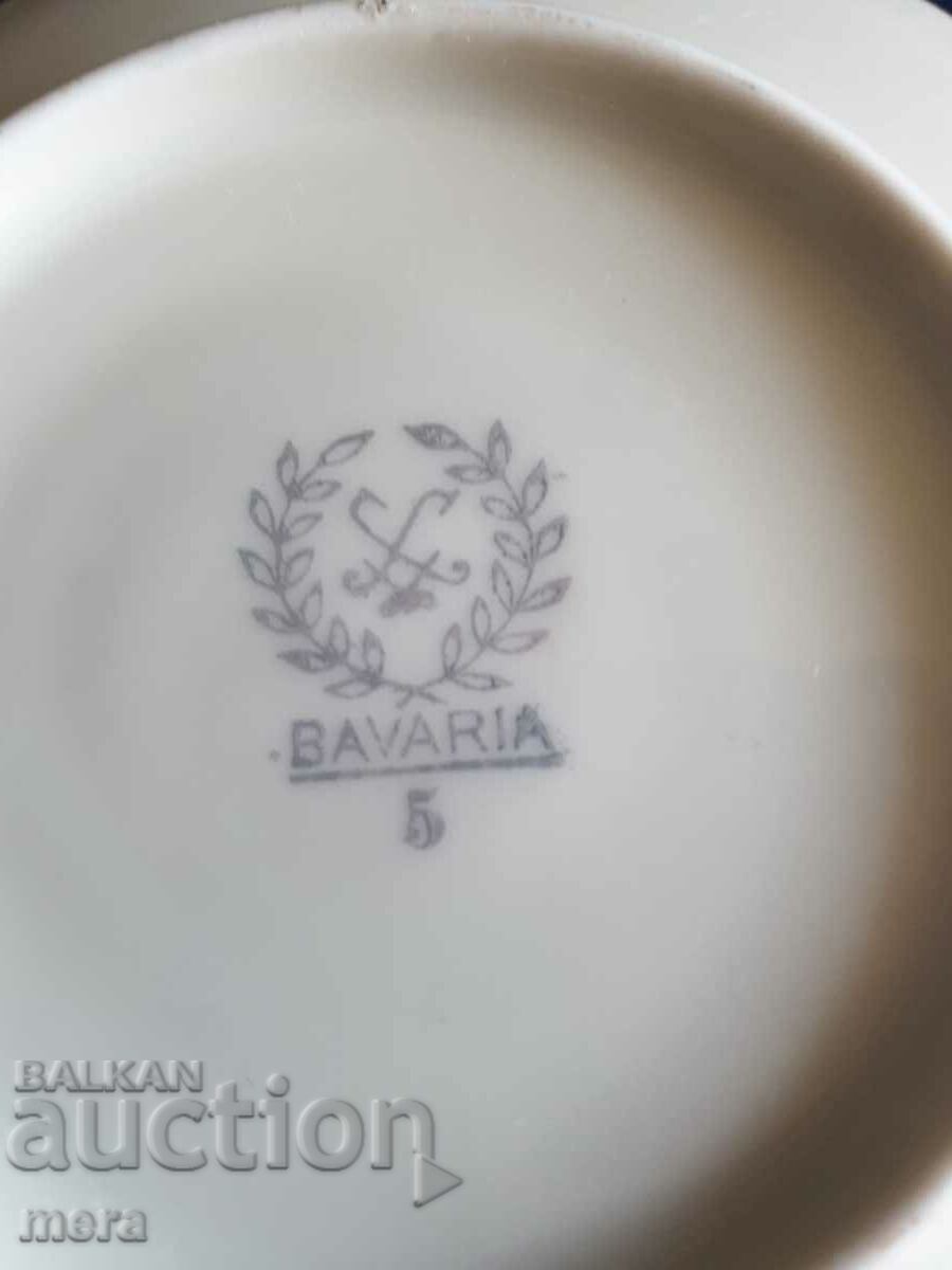Delivery of Small porcelain saucer-Bavaria Delivery of Small porcelain saucer-Bavaria