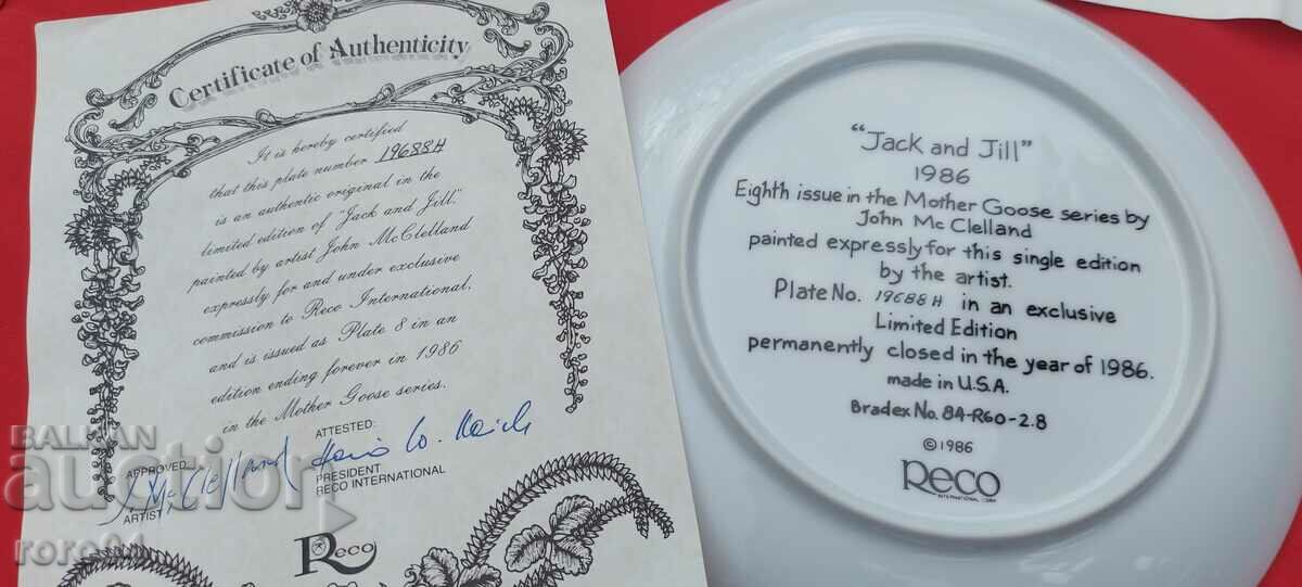 BEAUTIFUL PORCELAIN PLATE - 7 BEAUTIFUL PORCELAIN PLATE - 7