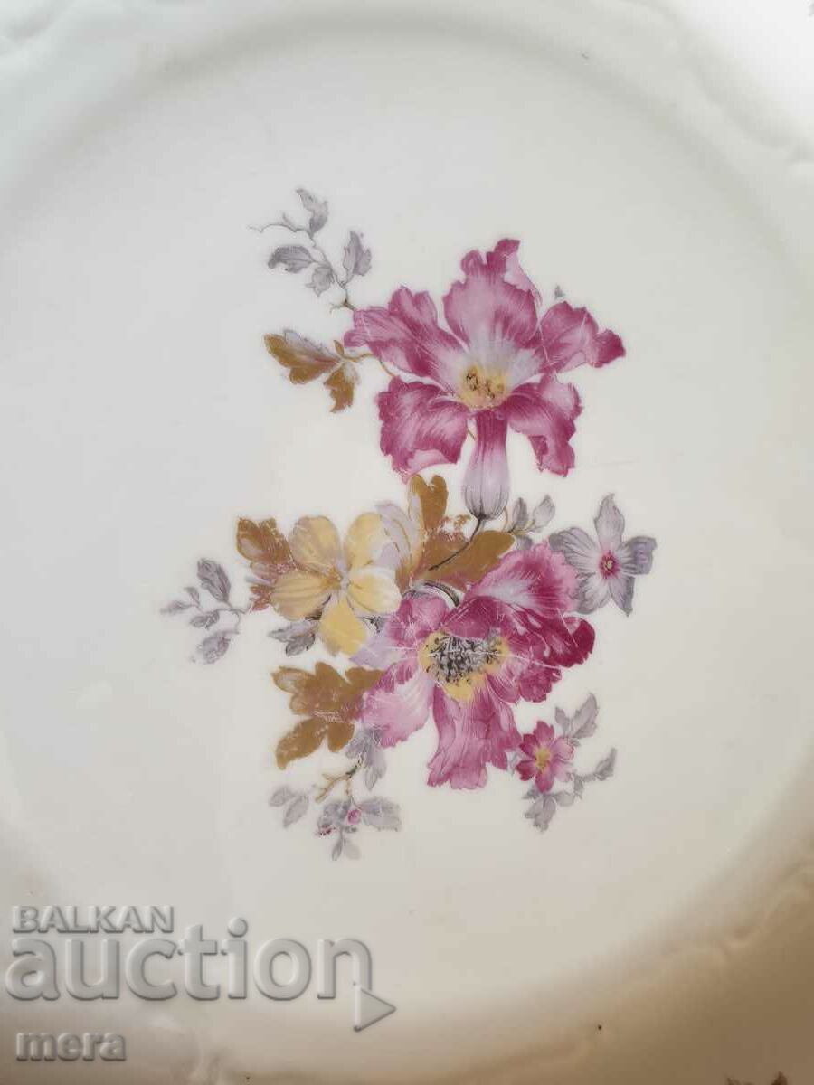 Baroque porcelain plate - Bavaria with price 70.00 BGN | € 35.79 Baroque porcelain plate - Bavaria with price 70.00 BGN | € 35.79