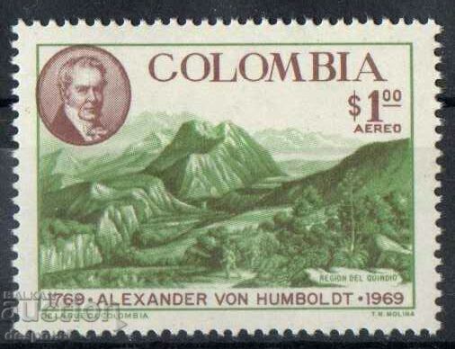 1969. Columbia. 200 de ani de la nașterea lui Alexander Humboldt