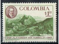 1969. Колумбия. 200 год. от рождението на Александър Хумболт