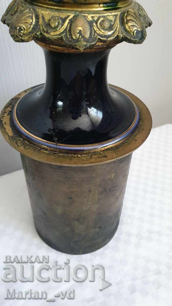 Set of French antique brass lamps 19th century - 5 Set of French antique brass lamps 19th century - 5