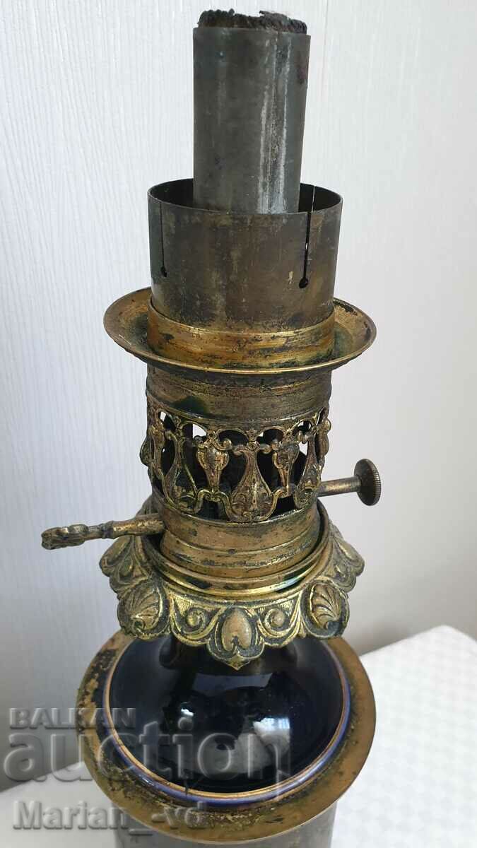 Set of French antique brass lamps 19th century - 6 Set of French antique brass lamps 19th century - 6