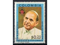 1968. Columbia. Vizita Papei Pavel în Columbia.