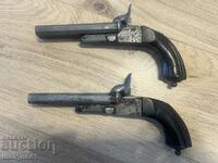 A pair of Lefoucher pistols