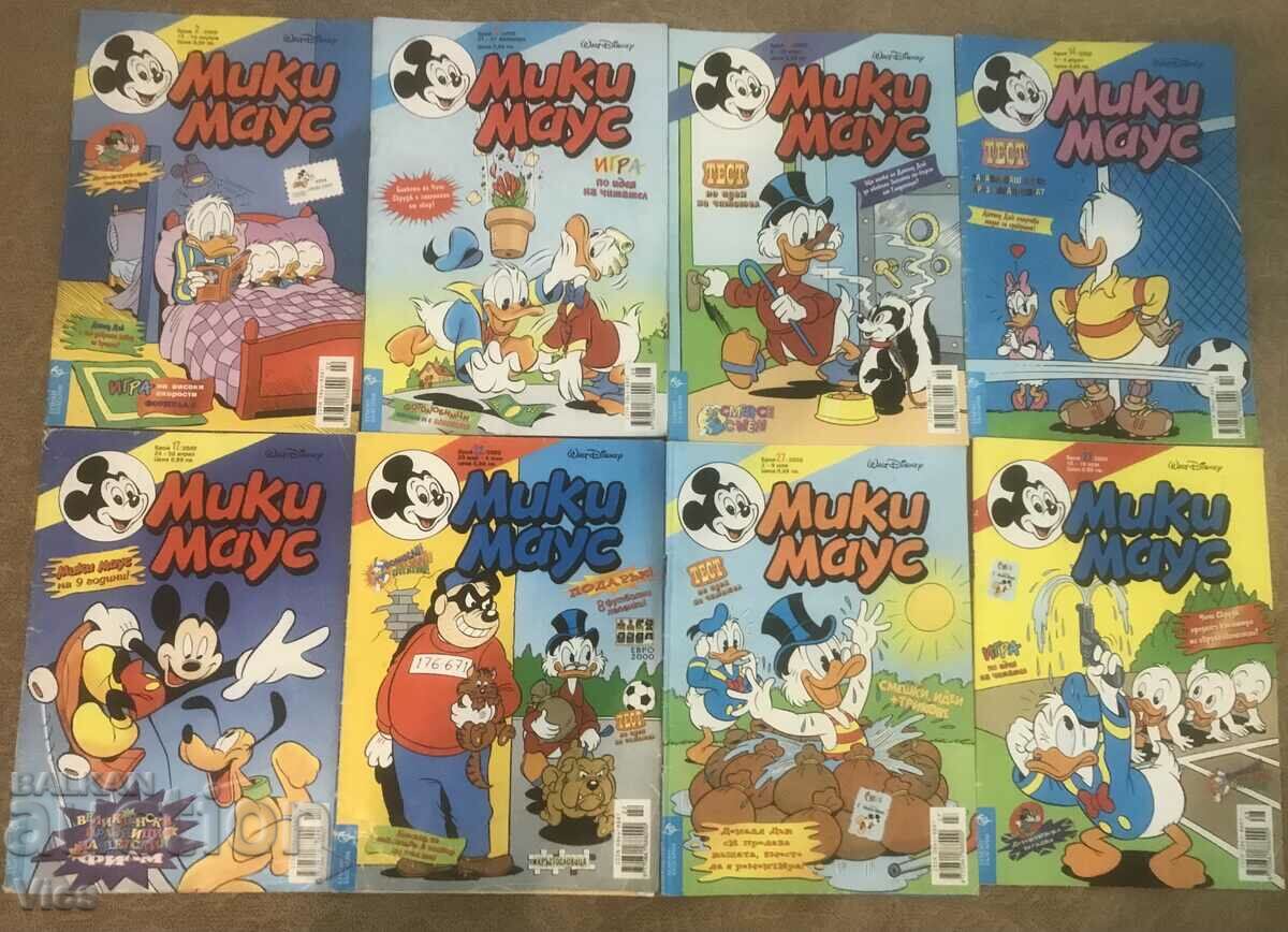 Mickey Mouse Magazine, 2000 comics.