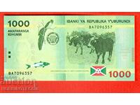 BURUNDI BURUNDI 1000 1000 Franc emisiune 2015 NOU UNC