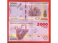 BURUNDI BURUNDI 2000 2000 Franc issue issue 2015 NEW UNC