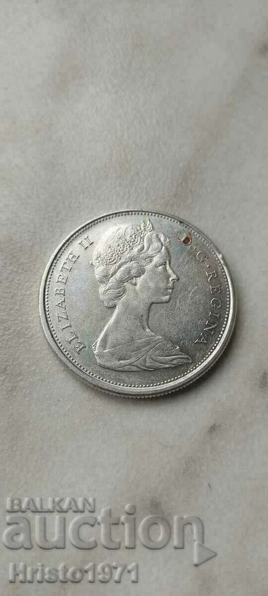 50 cents 1966 with price € 30.00 | 58.68 BGN
