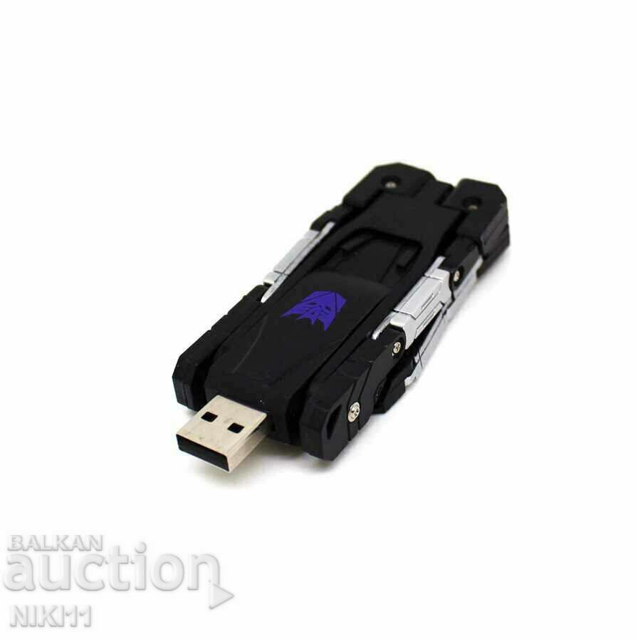 Auction  32 GB Bottle robot black panther, foldable bottle robot