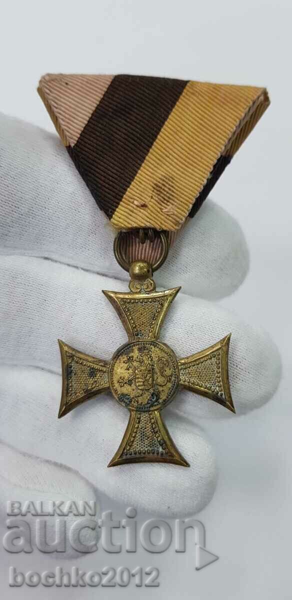 Delivery of Early Royal Order for 10 Years of Distinguished Service - Ferdinand I Delivery of Early Royal Order for 10 Years of Distinguished Service - Ferdinand I