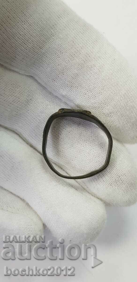 Delivery of Bronze Engraved Revival Ring 1894 Delivery of Bronze Engraved Revival Ring 1894