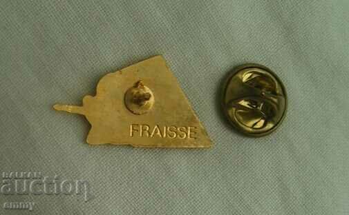 Insigna - Federația Franceză de Gimnastică cu preț 3.00 BGN | € 1.53